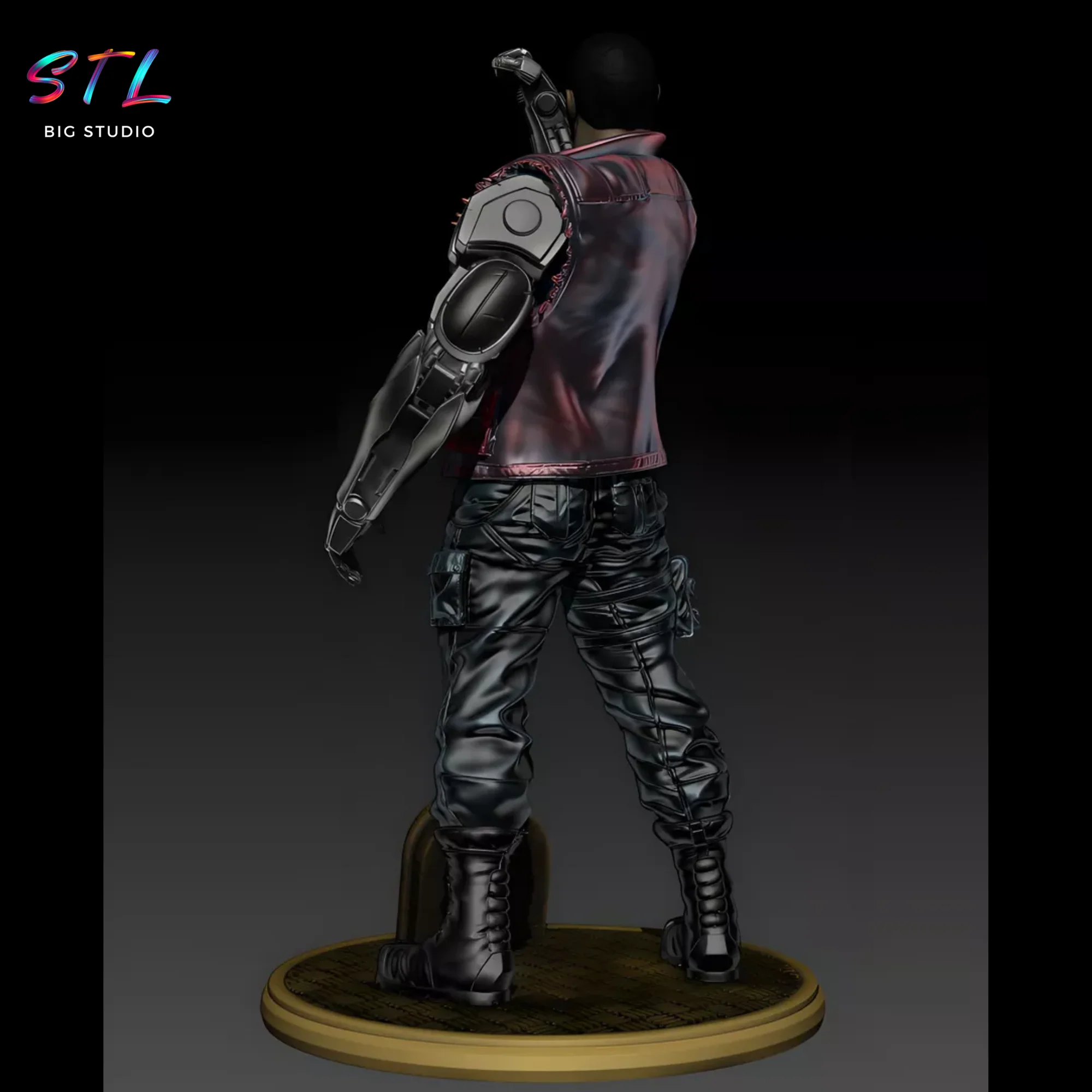 Jax STL | Mortal Kombat | 3D Printable Model Model — view 3