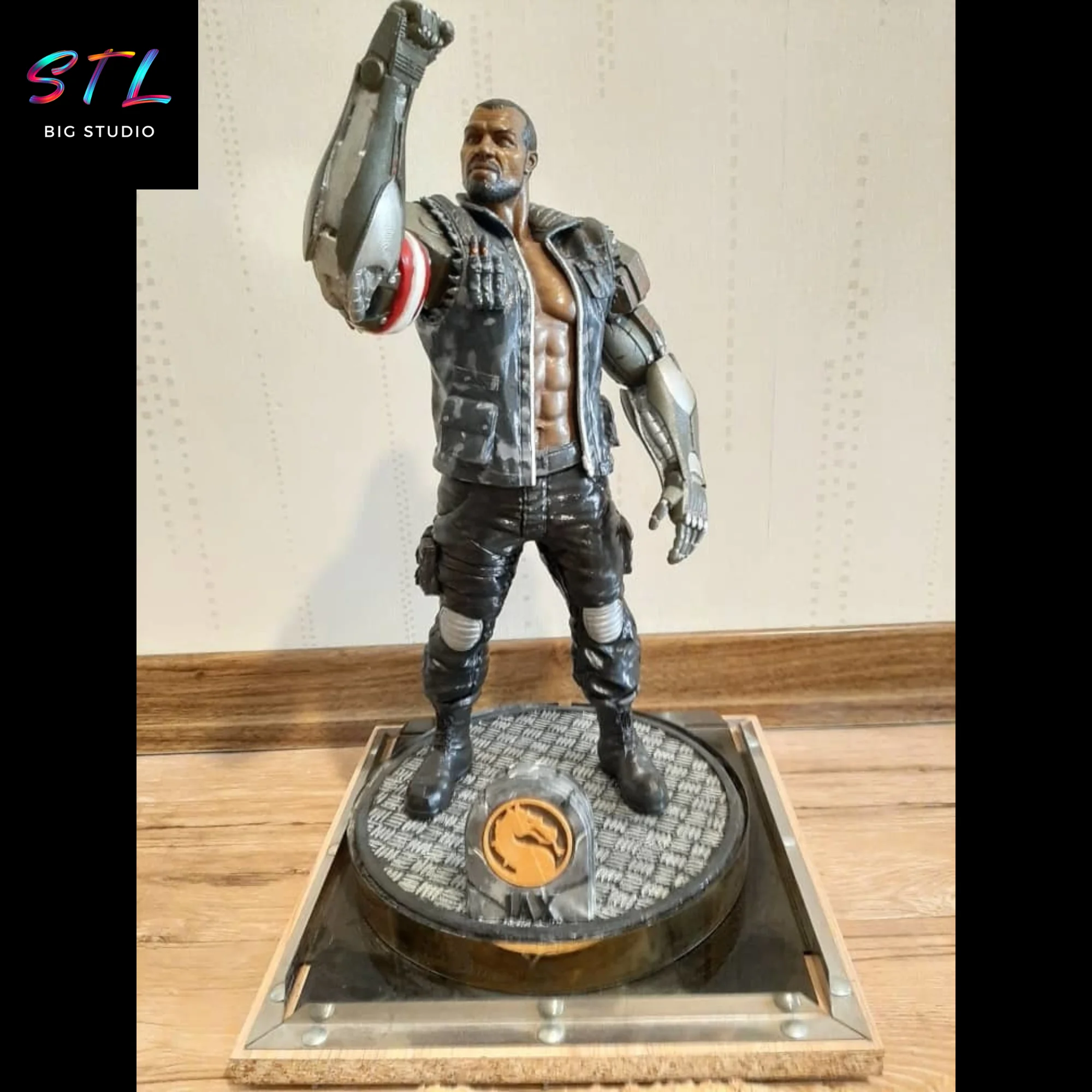 Jax STL | Mortal Kombat | 3D Printable Model Model — view 5