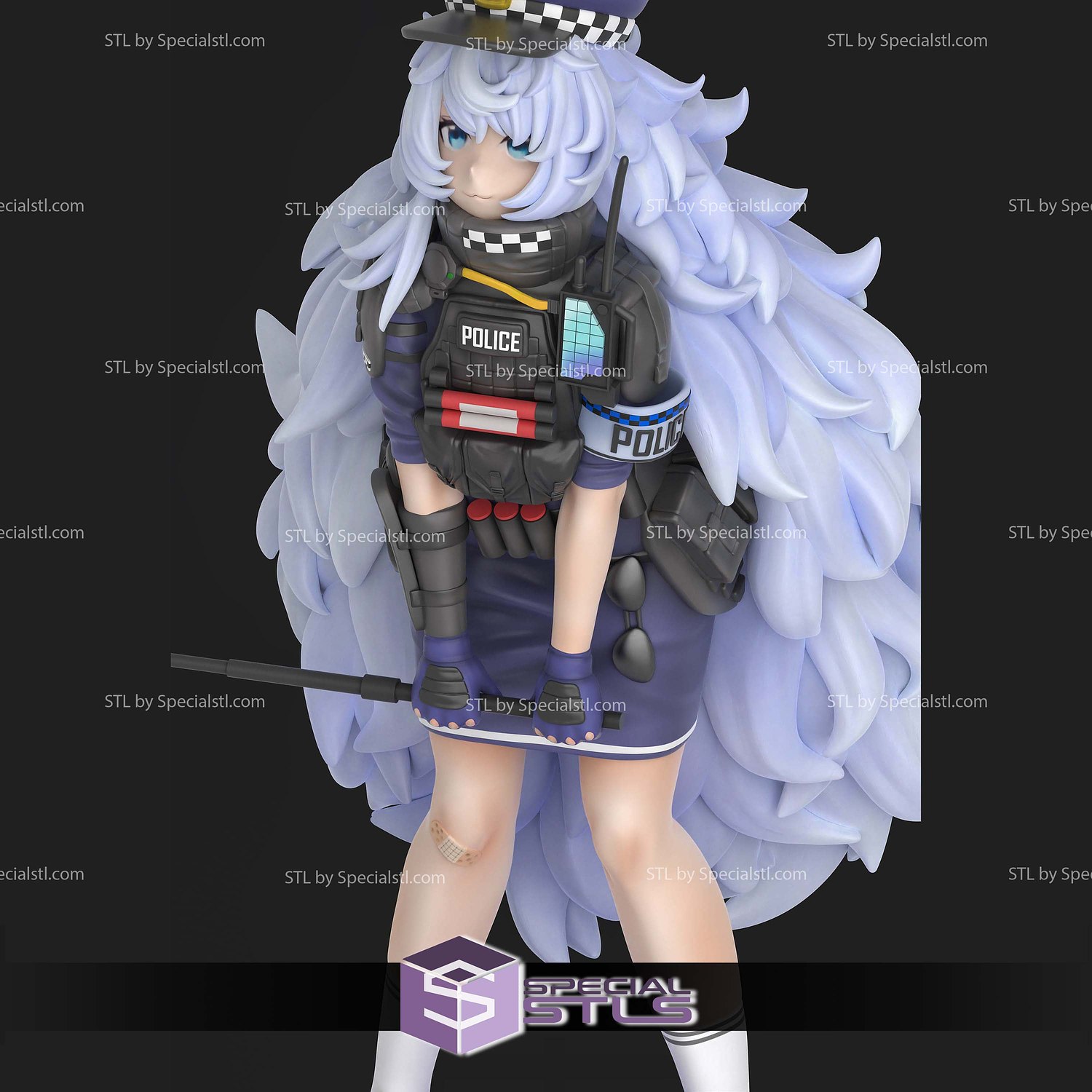 Poli NIKKE 3D Printer Files STL Model — view 2