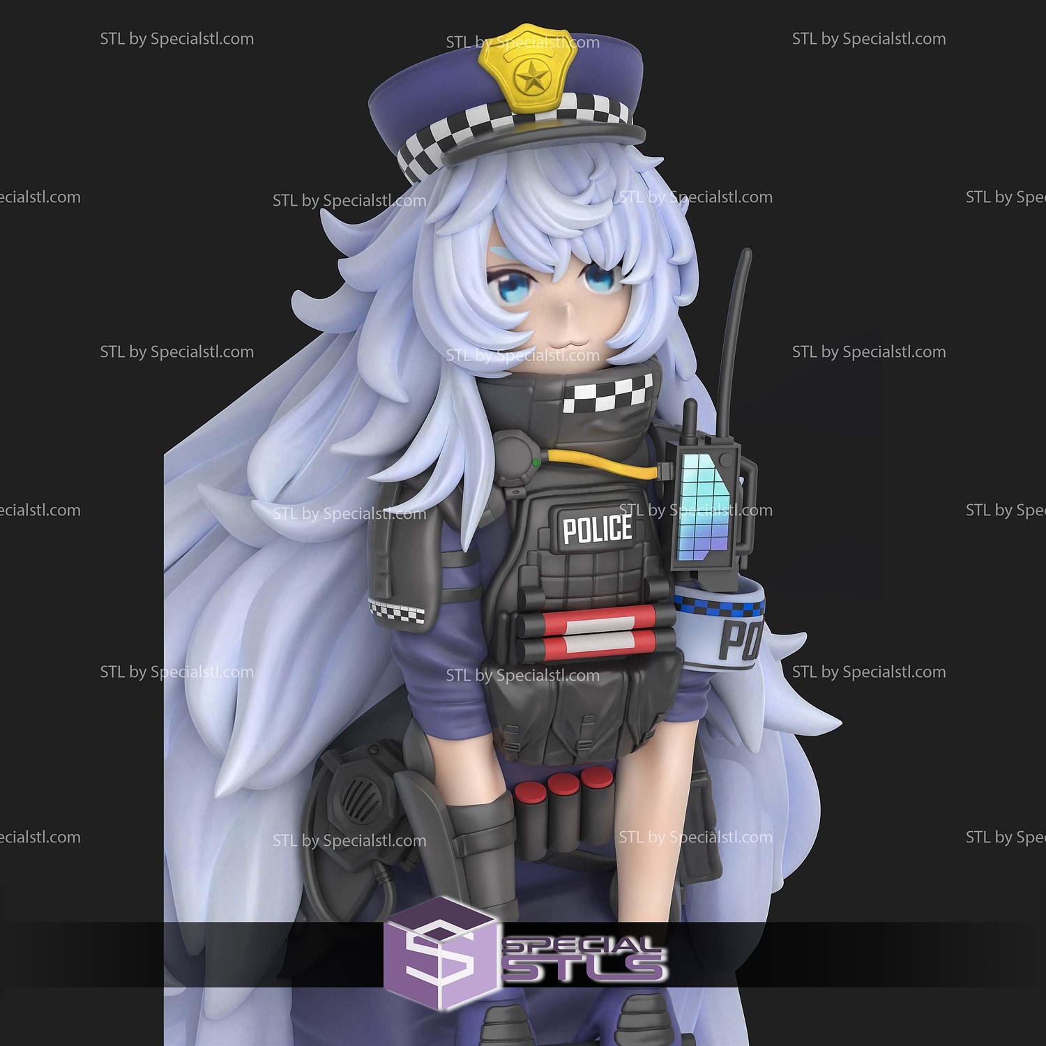 Poli NIKKE 3D Printer Files STL Model — view 4