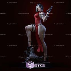 Ada Wong Chinese Dress 3D Printer Files STL Model