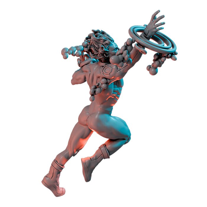 Sunscreen I - Detailed Tabletop Figurine 3D STL Model — view 4