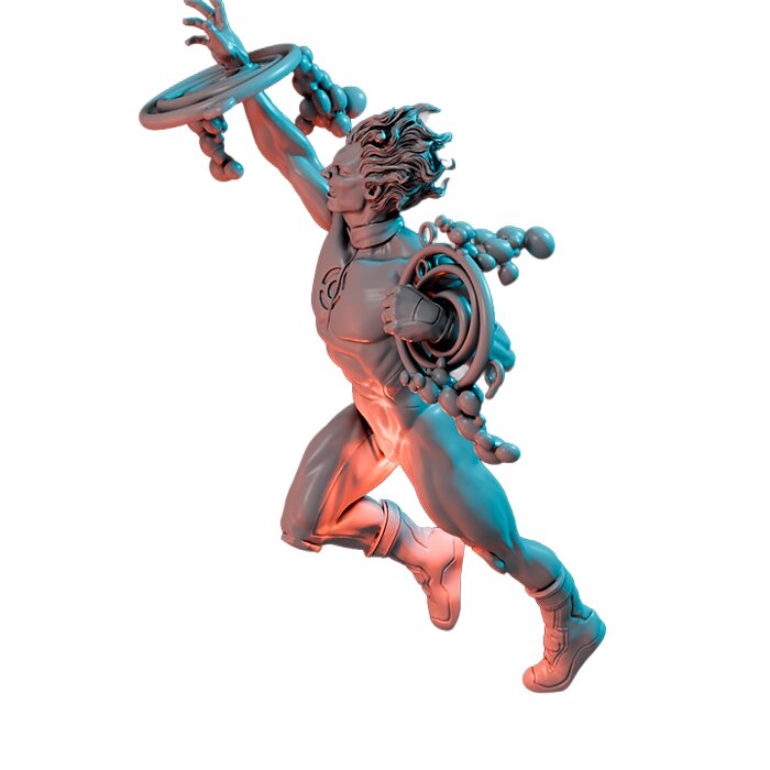 Sunscreen I - Detailed Tabletop Figurine 3D STL Model — view 5