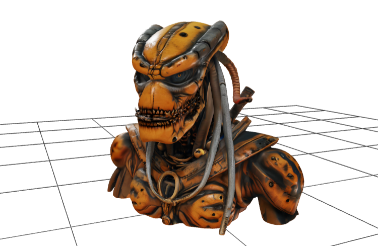 Predator-Xenomorp Alpha.glb 3D Model