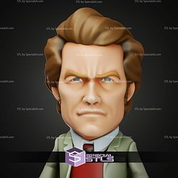 Chibi STL Collection Dirty Harry 3D Model