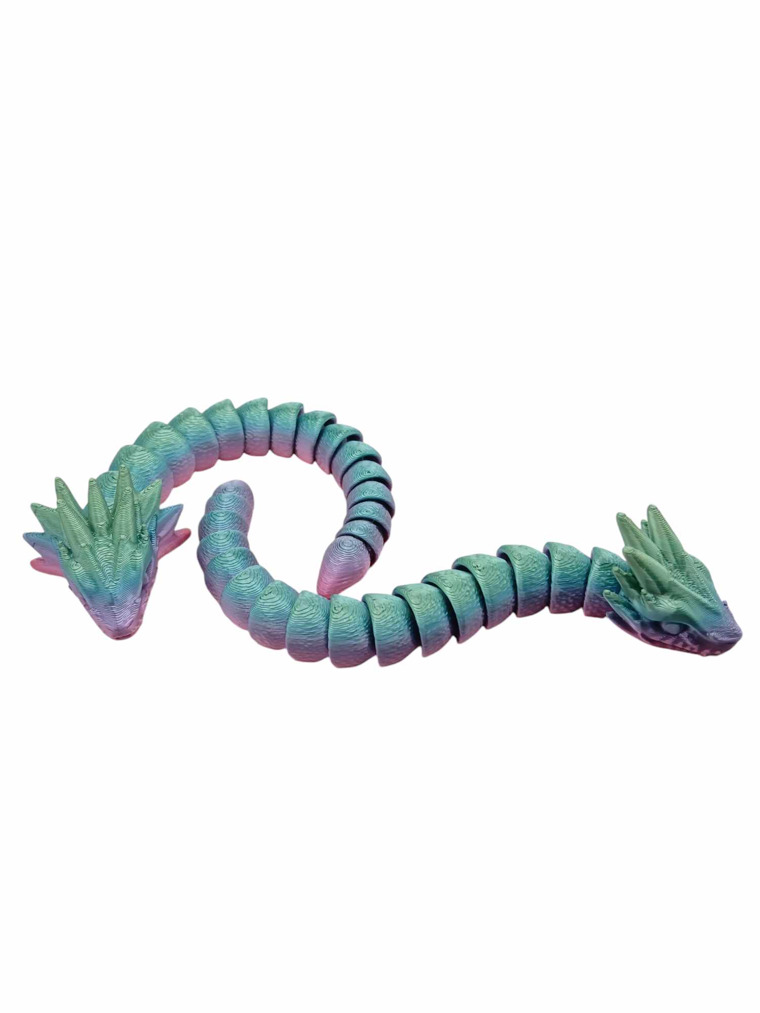 Viper Snake Baby articulated 3D STL Model — view 2