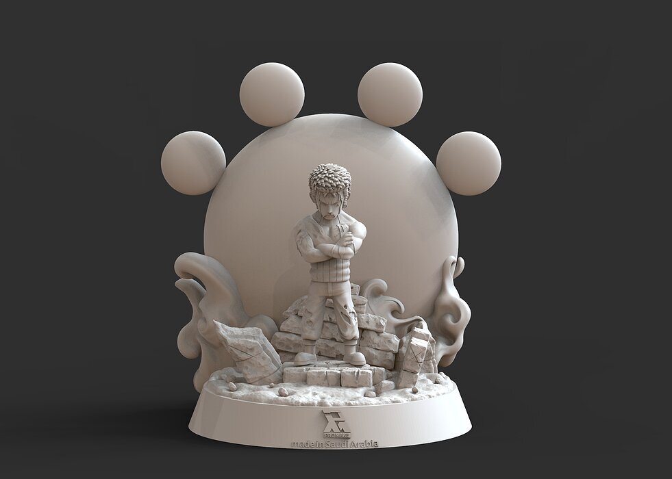One piece Zoro 3D ZTL Model — view 4