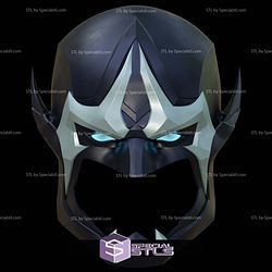 Cosplay STL Files Captain Klyntar Helmet 3D Model