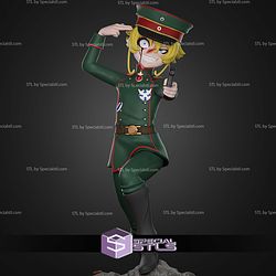 Tanya Degurechaff 200mm STL Files 3D Model