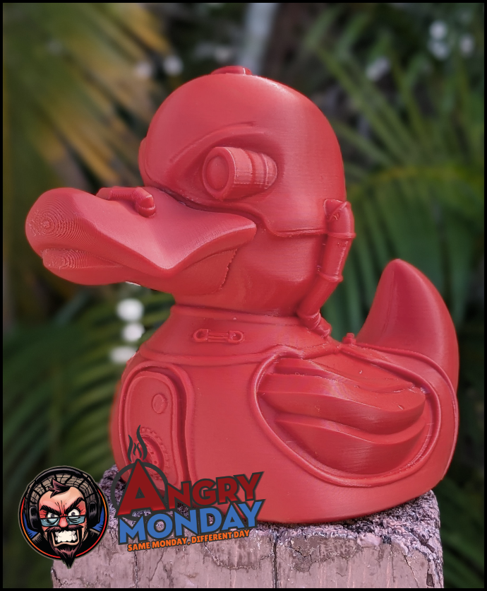 Cyborg Duck 3D STL Model