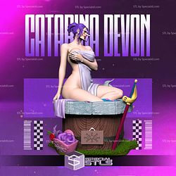 Catherine Devon One Piece STL Files 3D Model