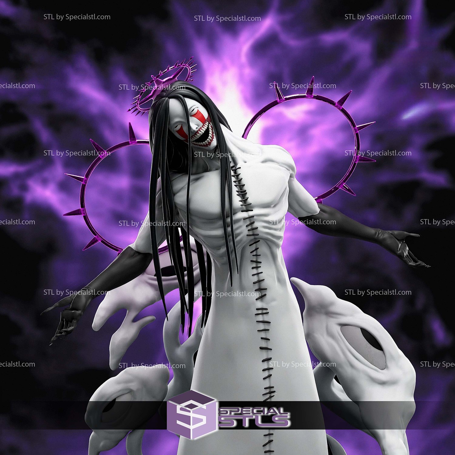 As Nodt The Fear Bleach Sculptures 3D Printing STL Model — view 3