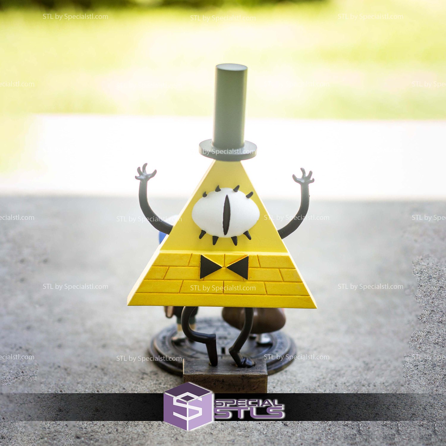 Gravity Falls Diorama STL Printer Files 3D Model — view 6