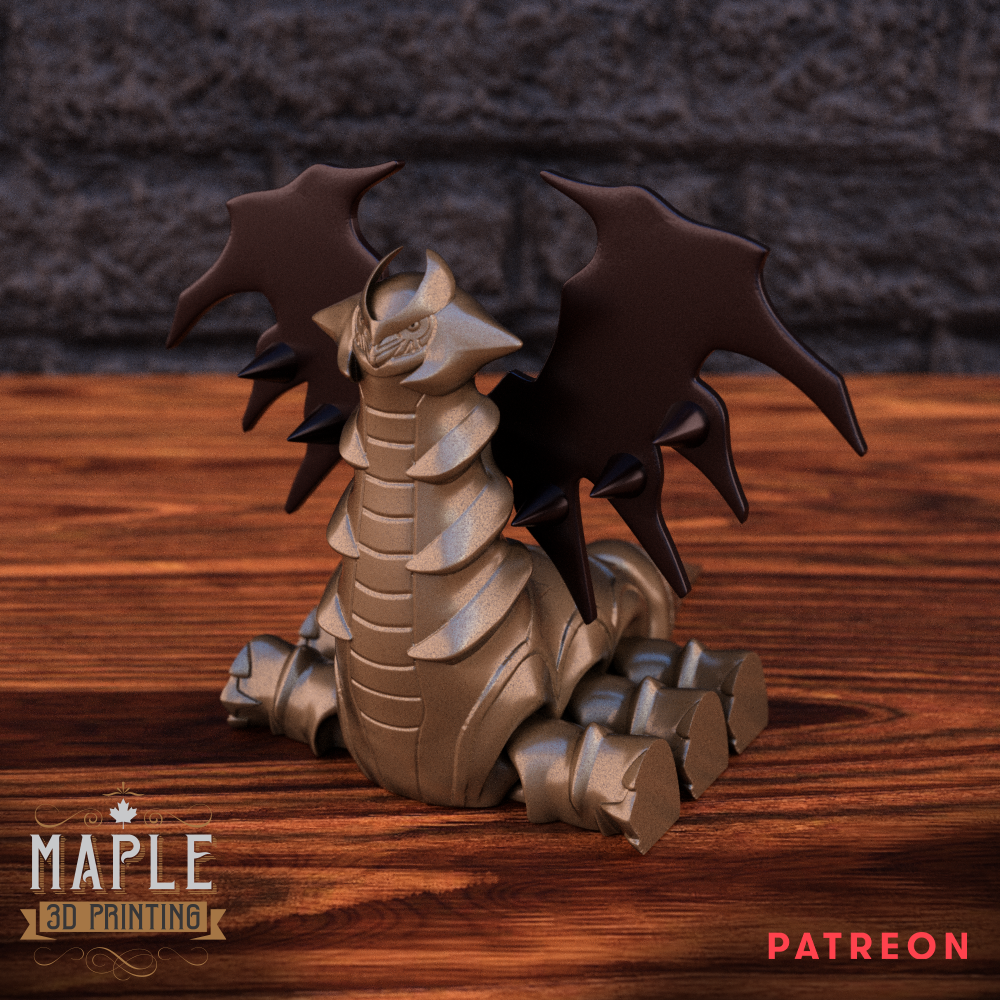 Articulating Giratina - Pokemon 3D STL Model