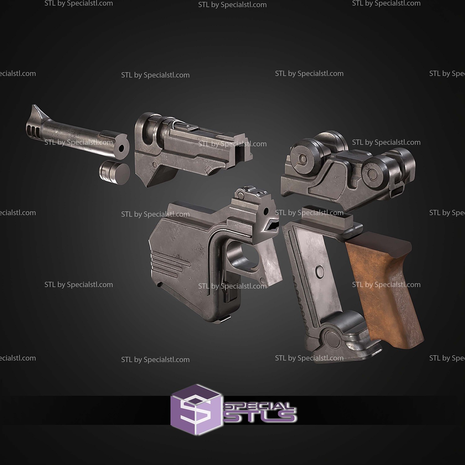 Cosplay STL Files Hell Divers 2 Veto 3D Model — view 5