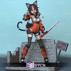 Nekomiya Mana Zenless Zone Zero 3D Print Files STL Model