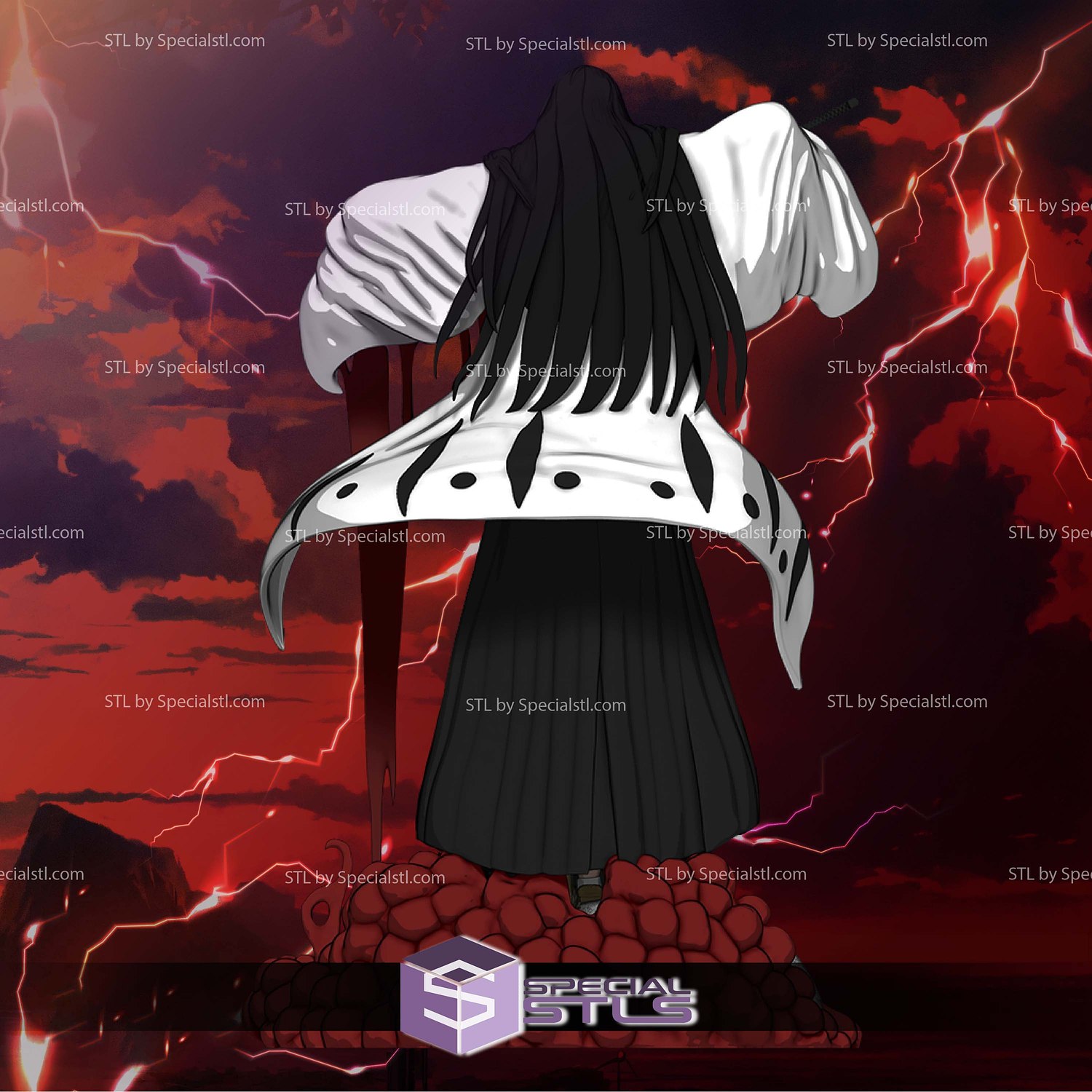 Unohana Retsu Bleach V2 3D Printer Files STL Model — view 6