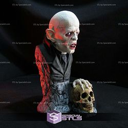 Nosferatu Bust 3D Printer Files STL Model