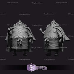 Jinbe Basic Pose Digital STL Files 3D Model