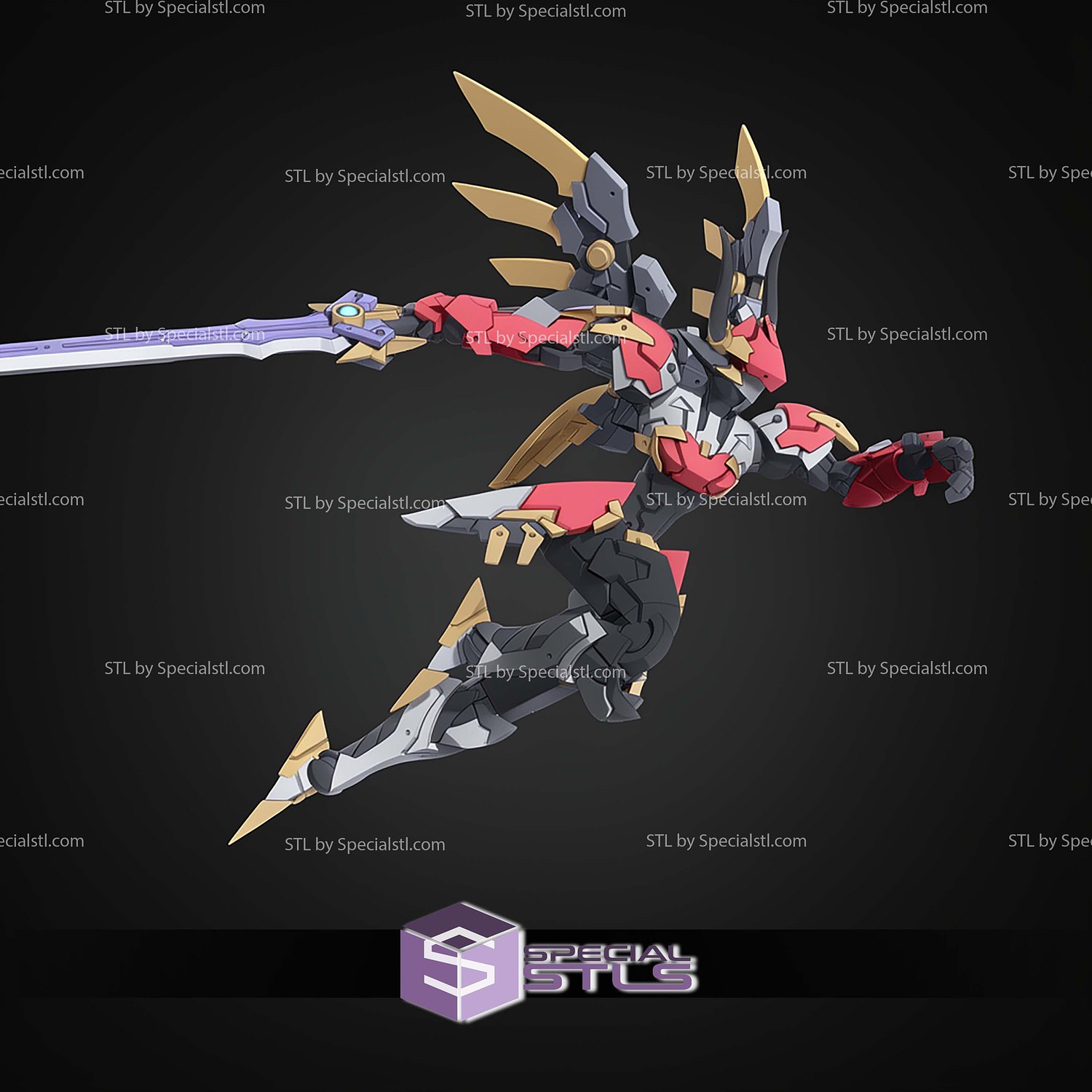 SA-31 Cernunnos STL Files 3D Model — view 2
