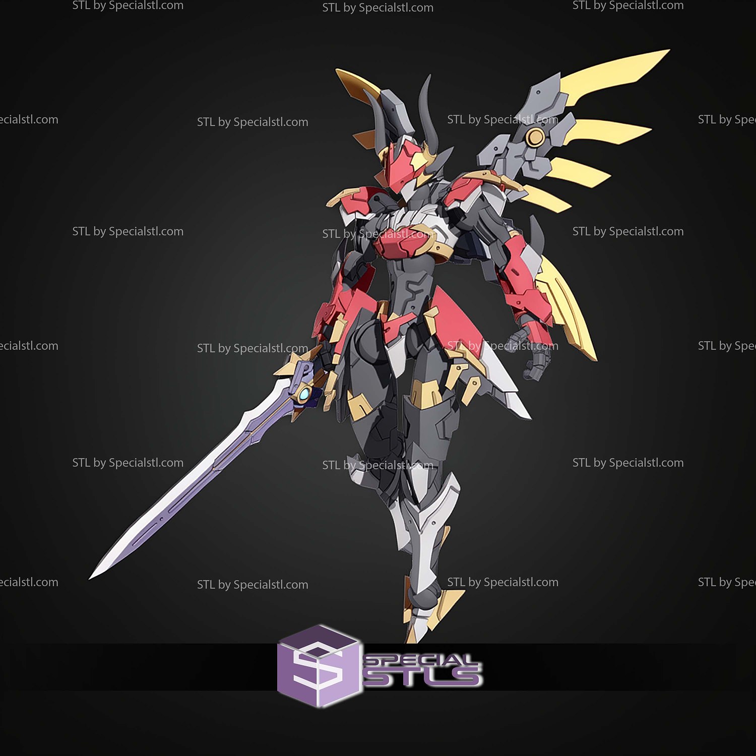 SA-31 Cernunnos STL Files 3D Model — view 3