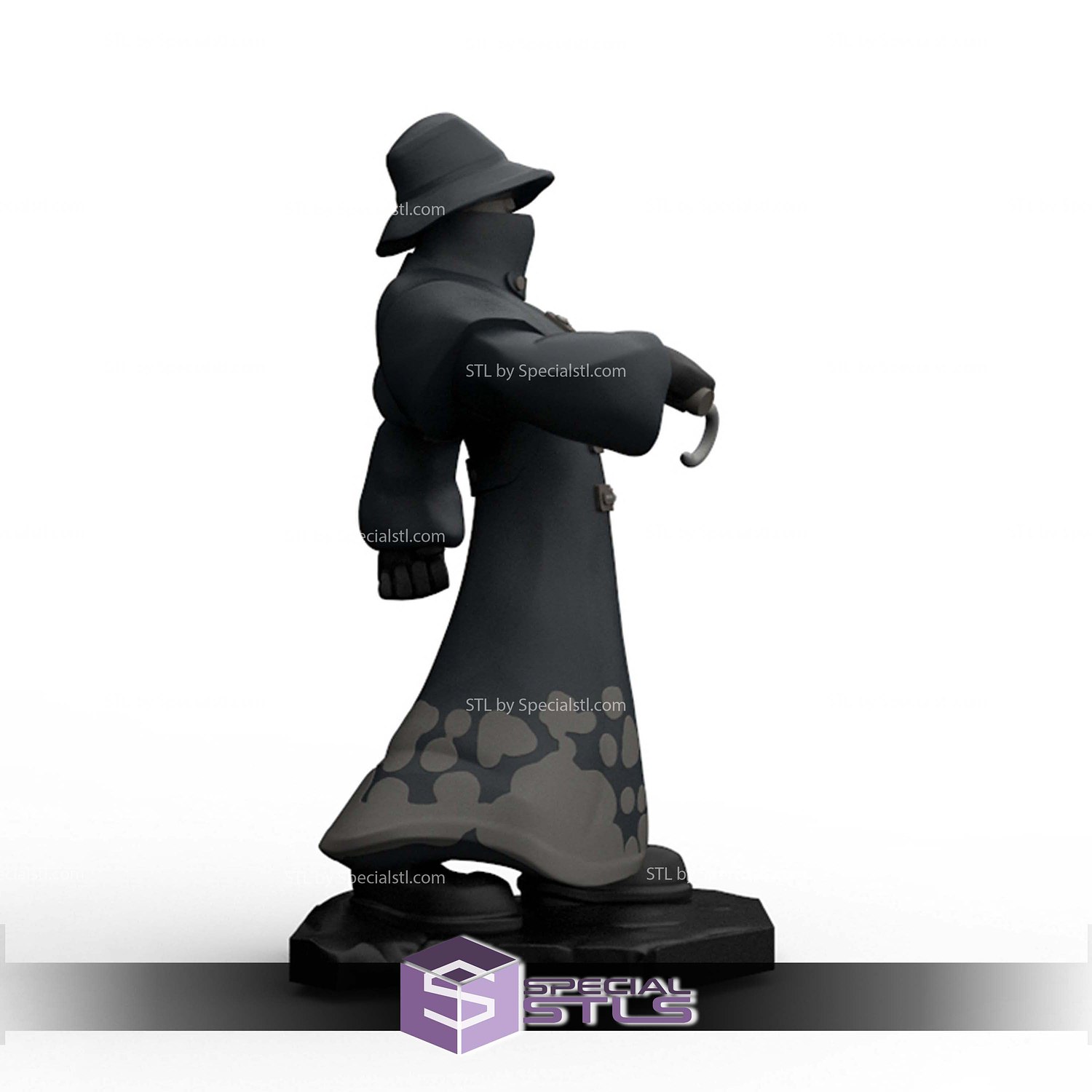 Disney Infinity Style STL Collection - Fisherman 3D Model — view 2