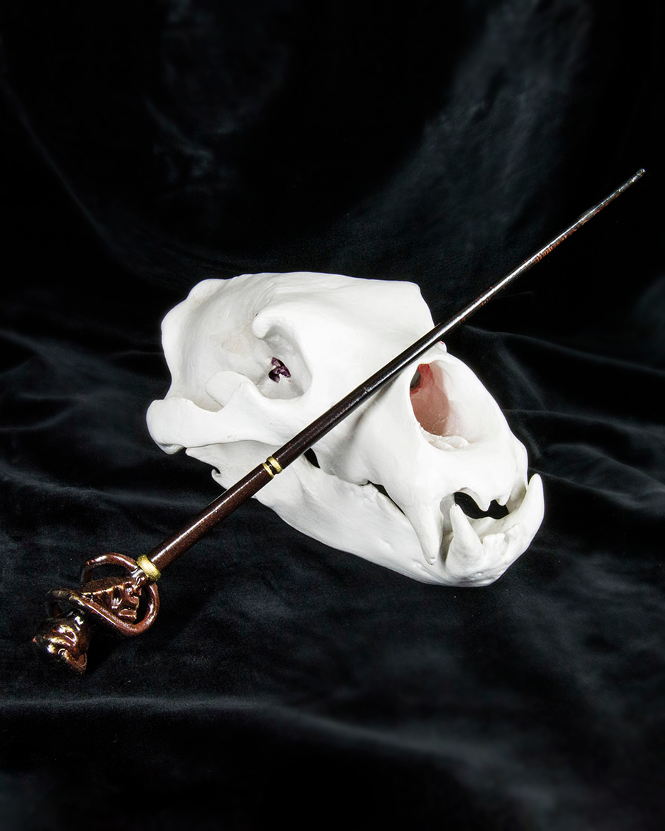 Death Eater's Dark Mark Wand - Harry Potter 3D OBJ Model — view 2