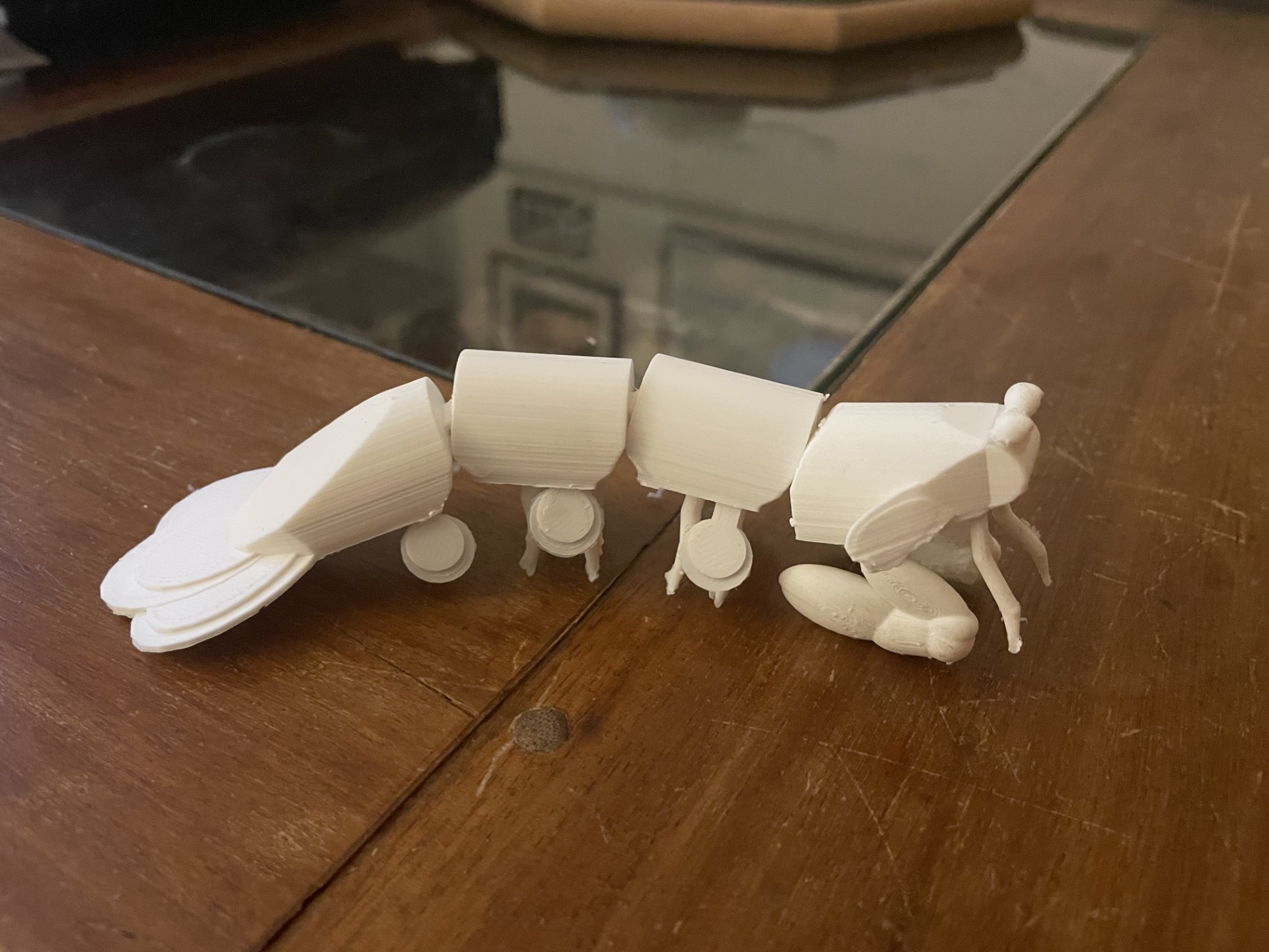 Articulated Mantis Shrimp 3D STL Model