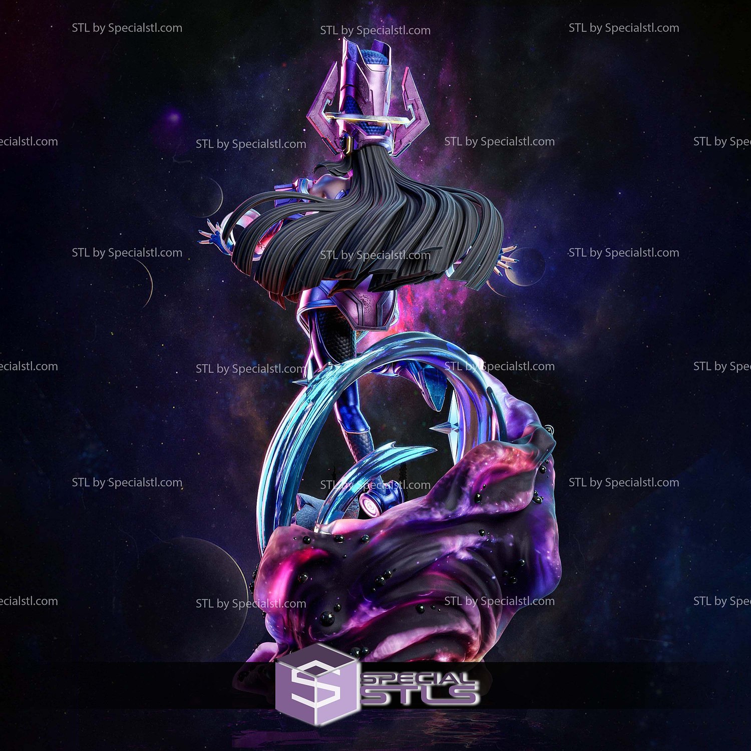 Galacta Marvel Rivals 407mm 3D Printer Files STL Model — view 4