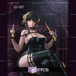 Thorn Princess Yor Forger STL Files 3D Model