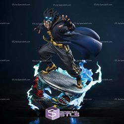 Static Shock Stop Sign 3D Printer Files STL Model — view 1