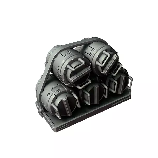 Battery Stack The Promised Asteroid I - RPG Tabletop Figure 3D STL Model