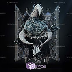 Violator Wall Bust 3D Printer Files STL Model