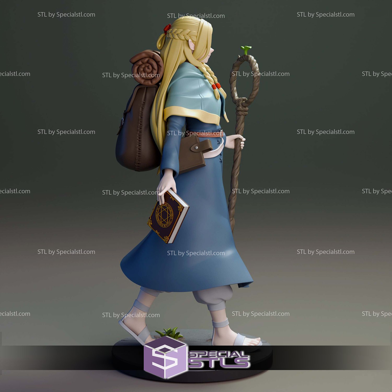 Marcille Donato Delicious in Dungeon V2 3D Printer Files STL Model — view 3