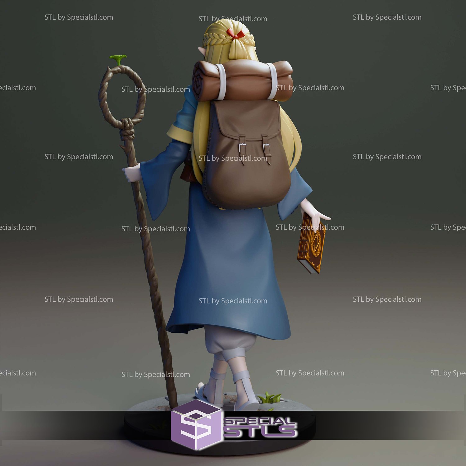 Marcille Donato Delicious in Dungeon V2 3D Printer Files STL Model — view 4