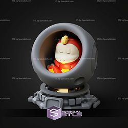 Super Basic Pokemon STL Fuecoco Healing Machine 3D Model