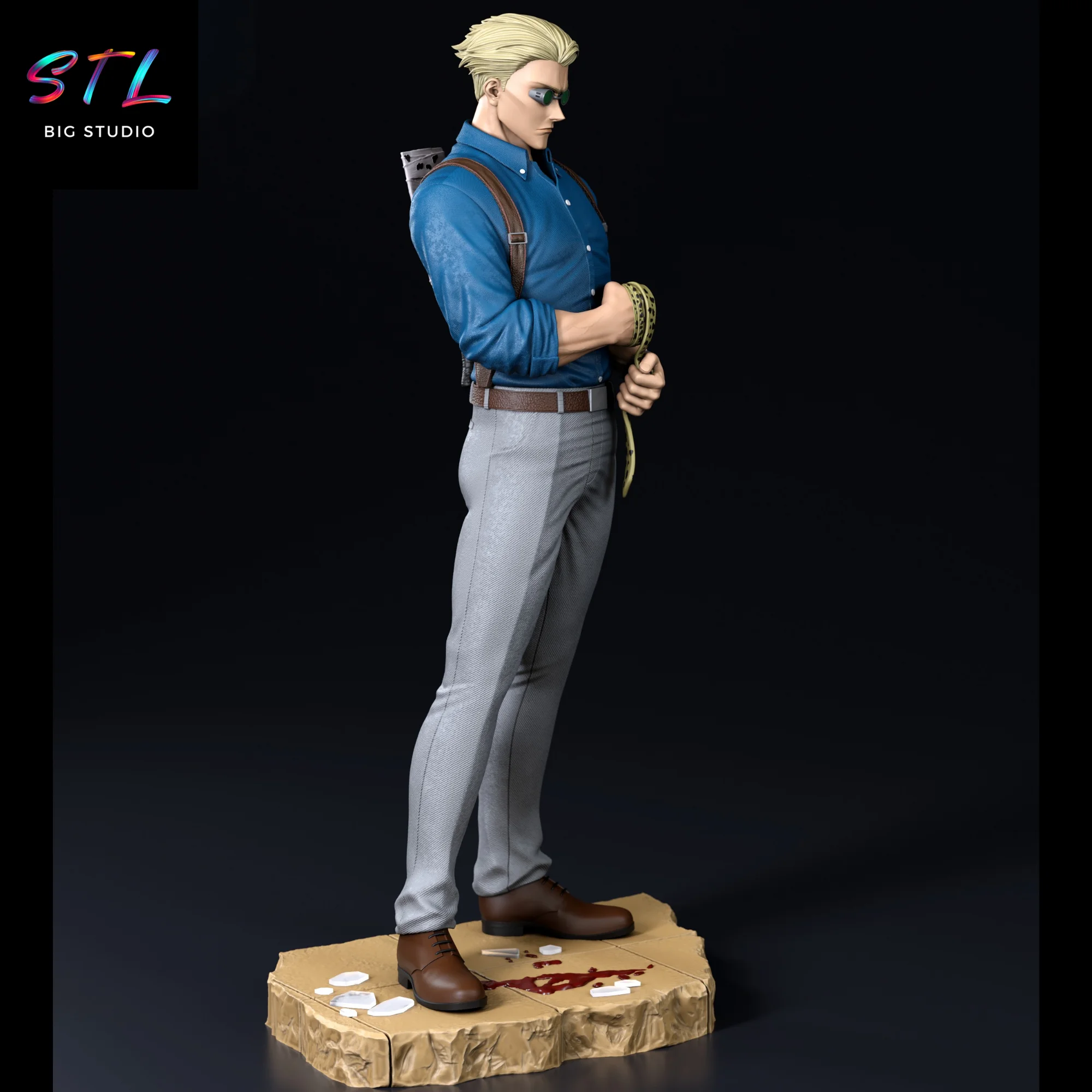 Kento Nanami STL | Jujutsu Kaisen | 3D Print Model Model — view 3
