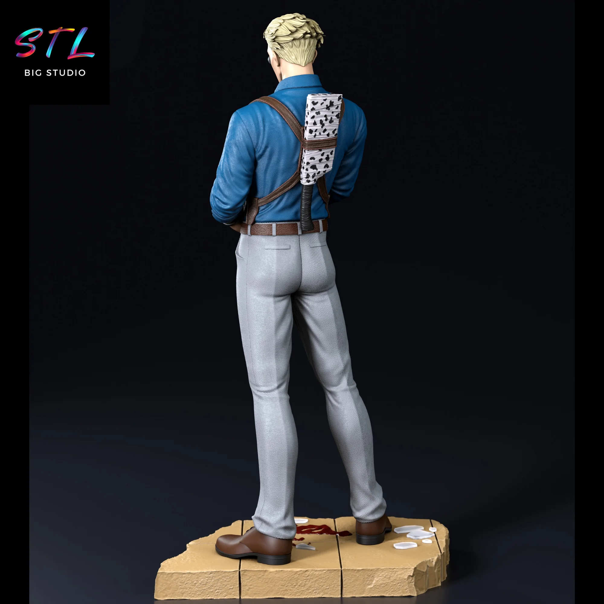 Kento Nanami STL | Jujutsu Kaisen | 3D Print Model Model — view 5