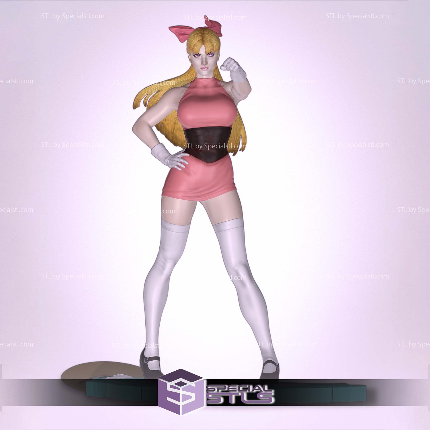 The Powerpuff girls Adult 3D Printer Files STL Model — view 5