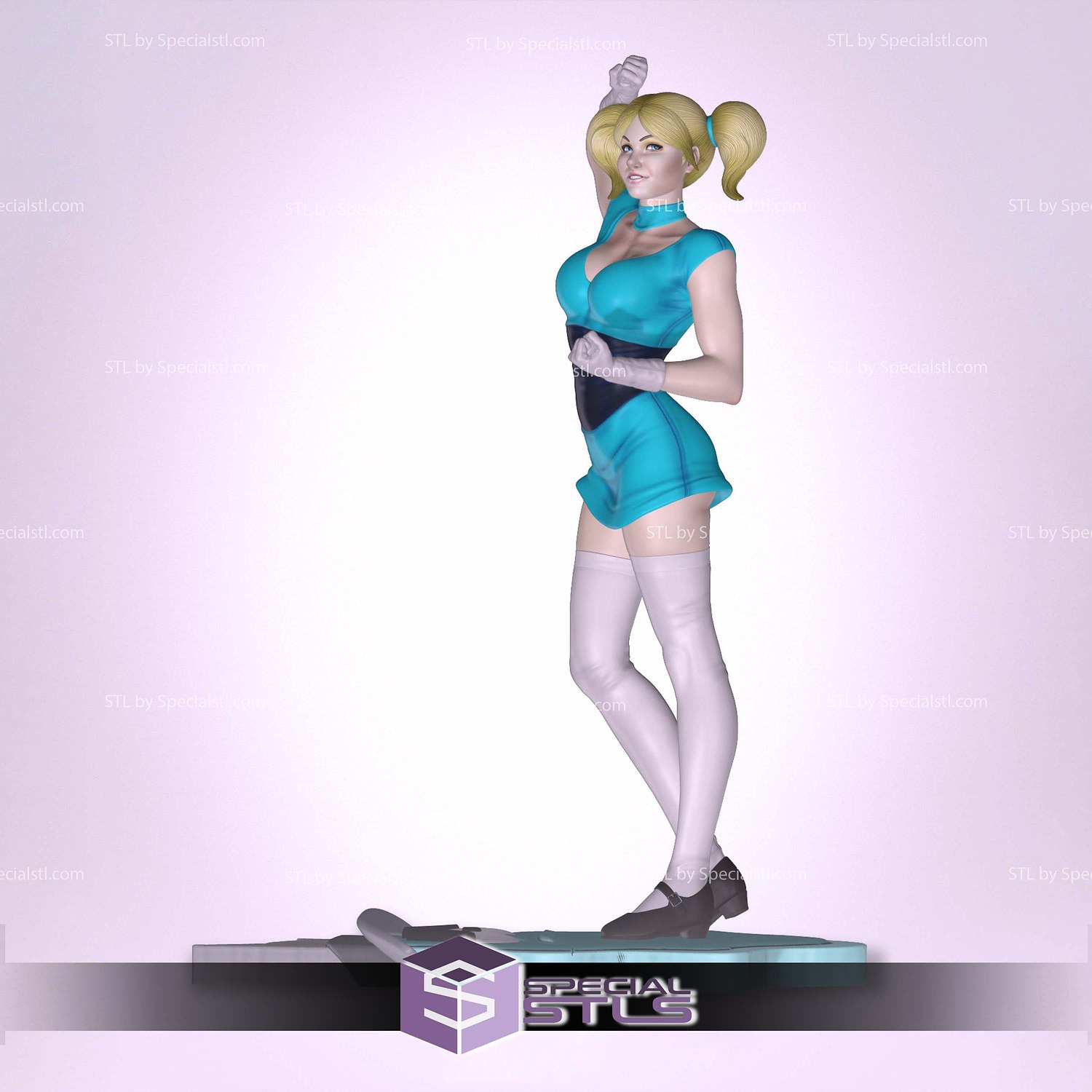 The Powerpuff girls Adult 3D Printer Files STL Model — view 6