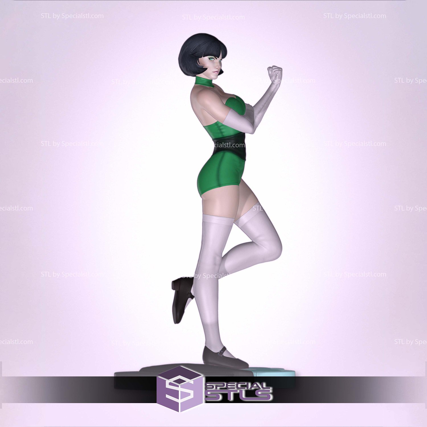 The Powerpuff girls Adult 3D Printer Files STL Model — view 7
