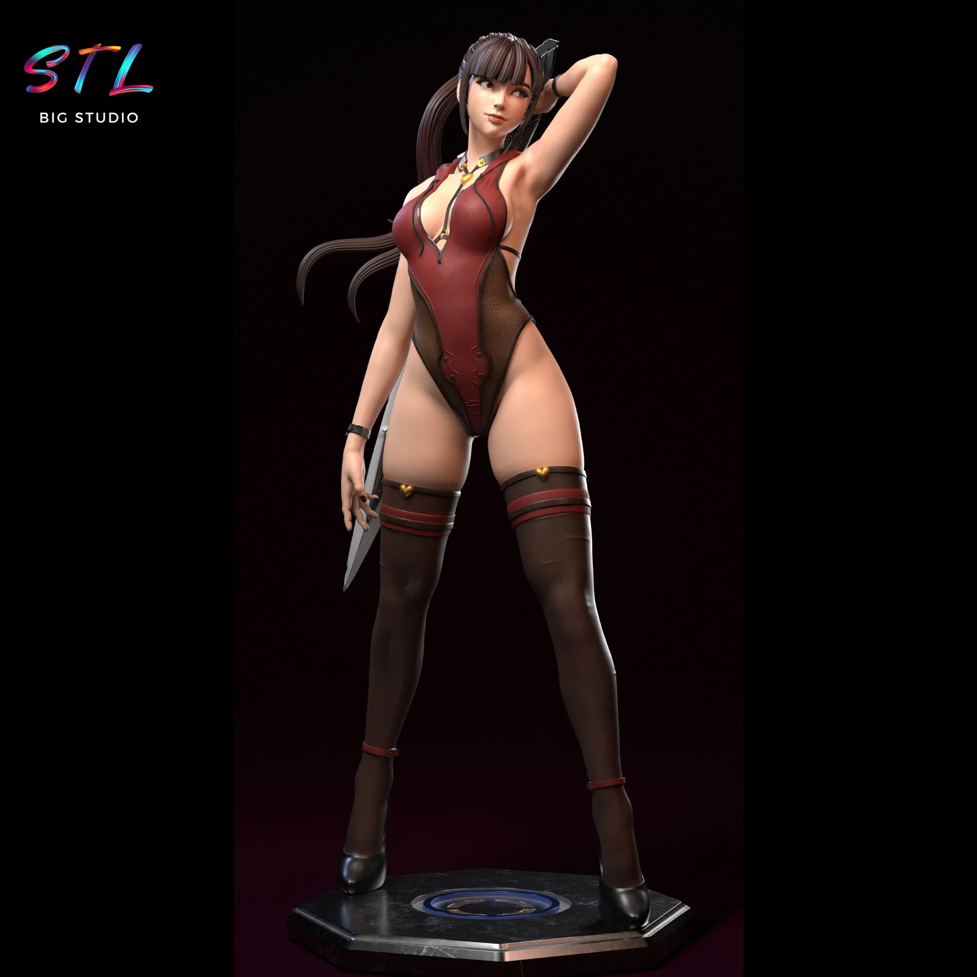 Eve STL | 3D Printable Figure | Stellar Blade Model