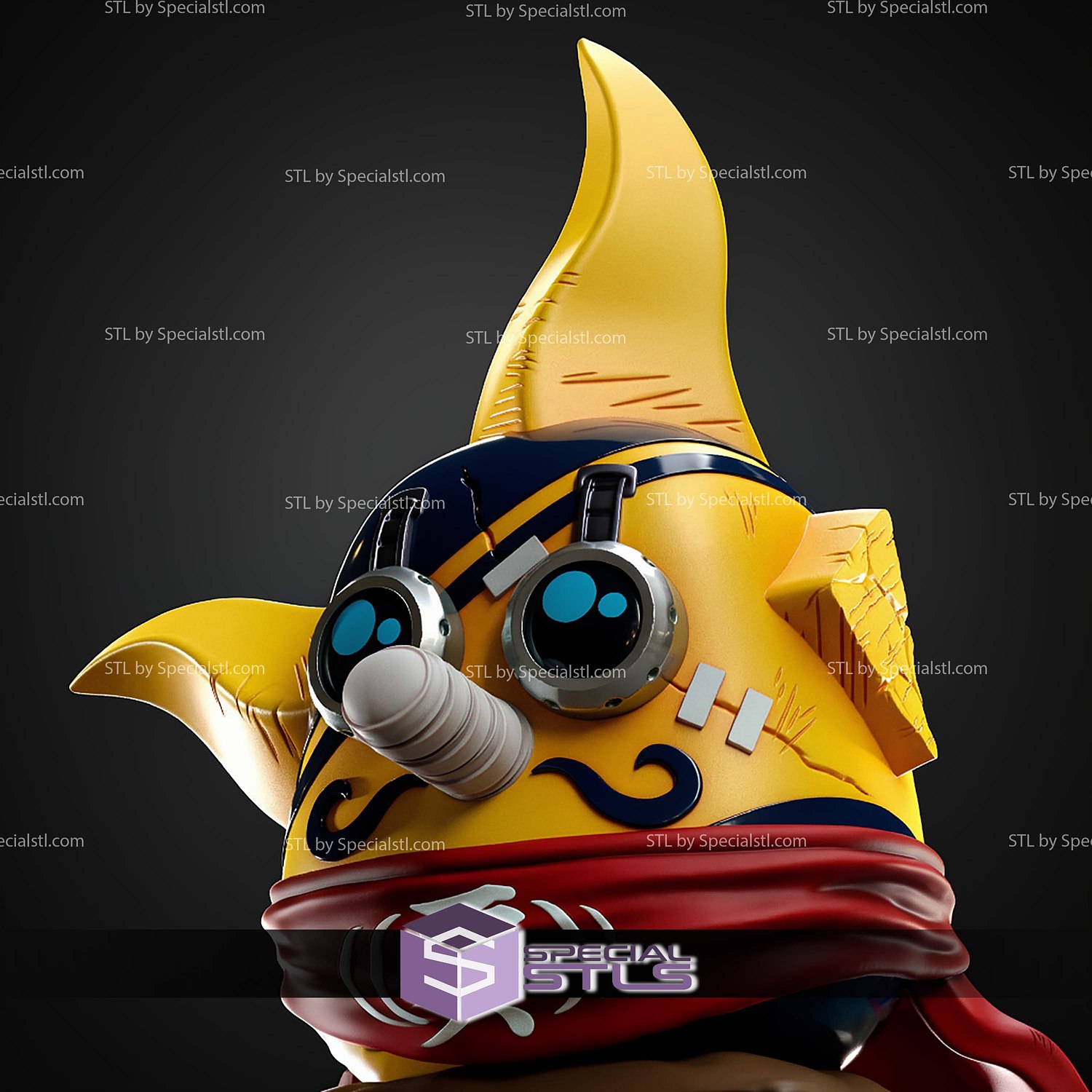 Daruma Sogeking STL Files 3D Model — view 3