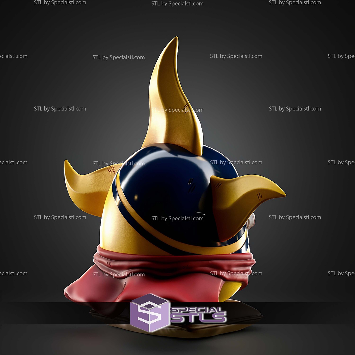 Daruma Sogeking STL Files 3D Model — view 7