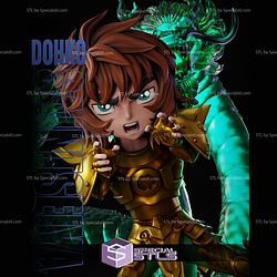 Libra Dohko Chibi Diorama 3D Printer Files STL Model