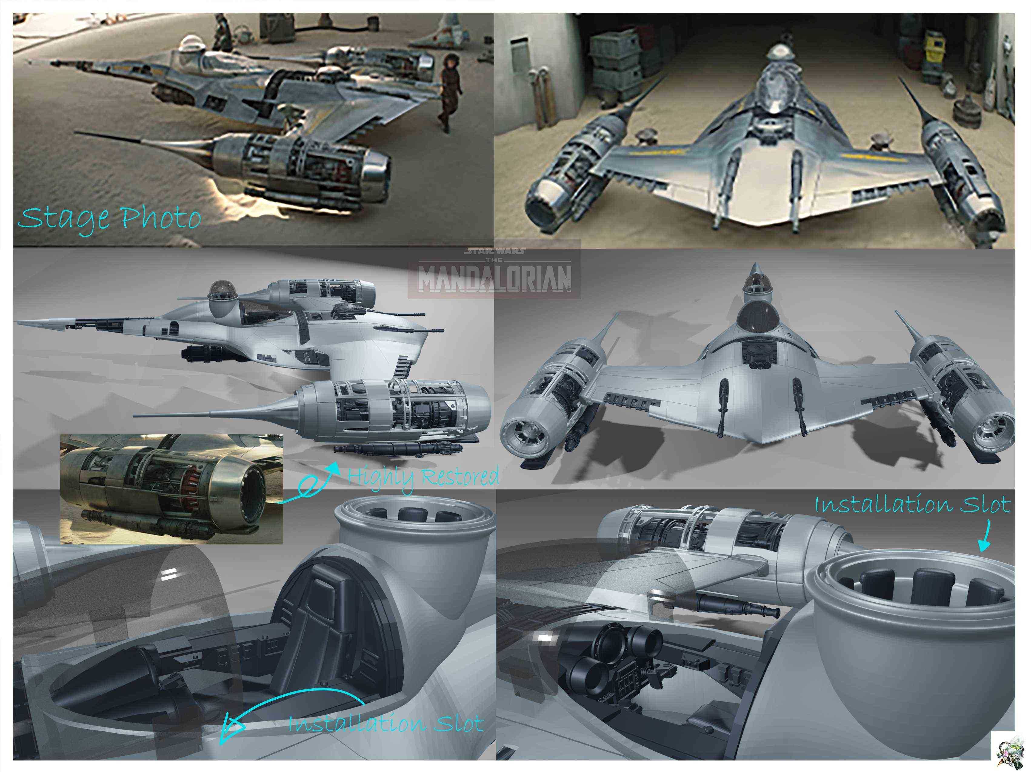 StarWar_N1_body.stl 3D Model
