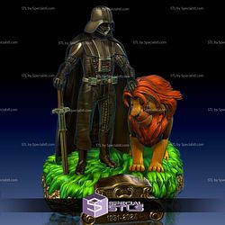 Basic STL Collection - Darth Vader Memorical Uncut 3D Model