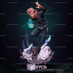 Itadori and Sukuna STL Files 3D Model