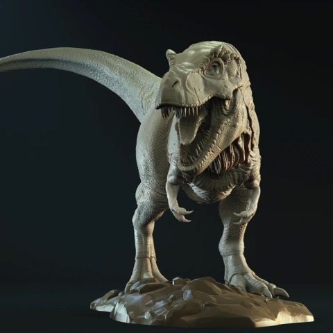 Tyrannosaurus Rex 3D Printer Files | Assembly STL Model