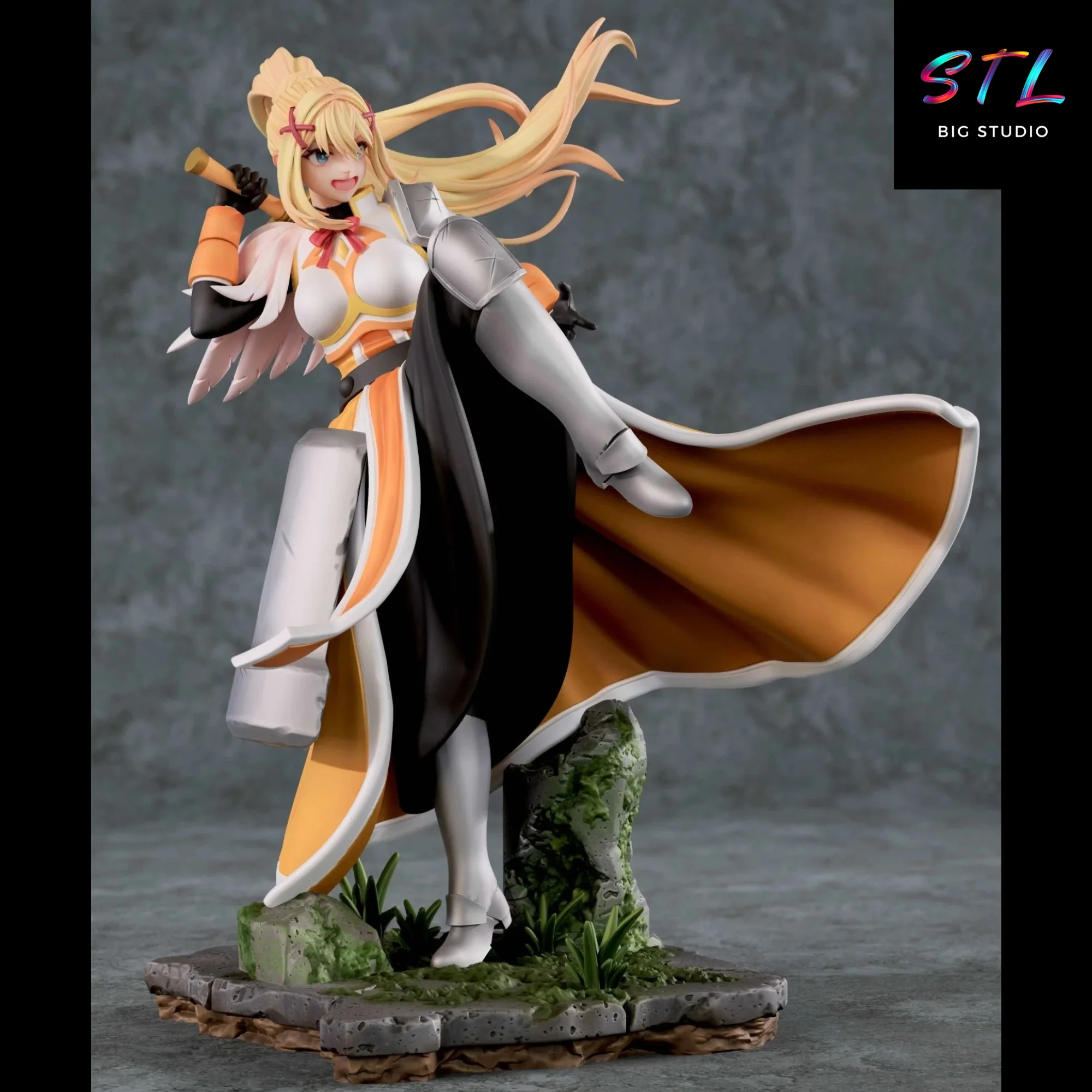 Darkness STL | Konosuba | 3D Printable Figure Model